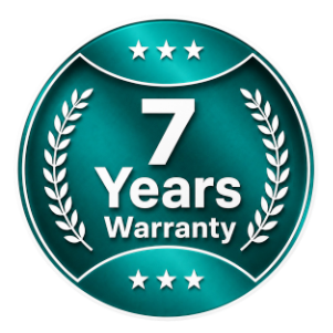 7 years warranty new