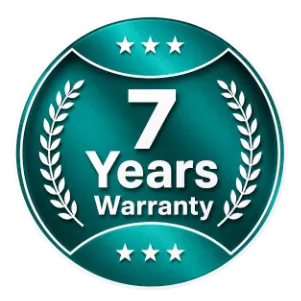 7 years warranty new